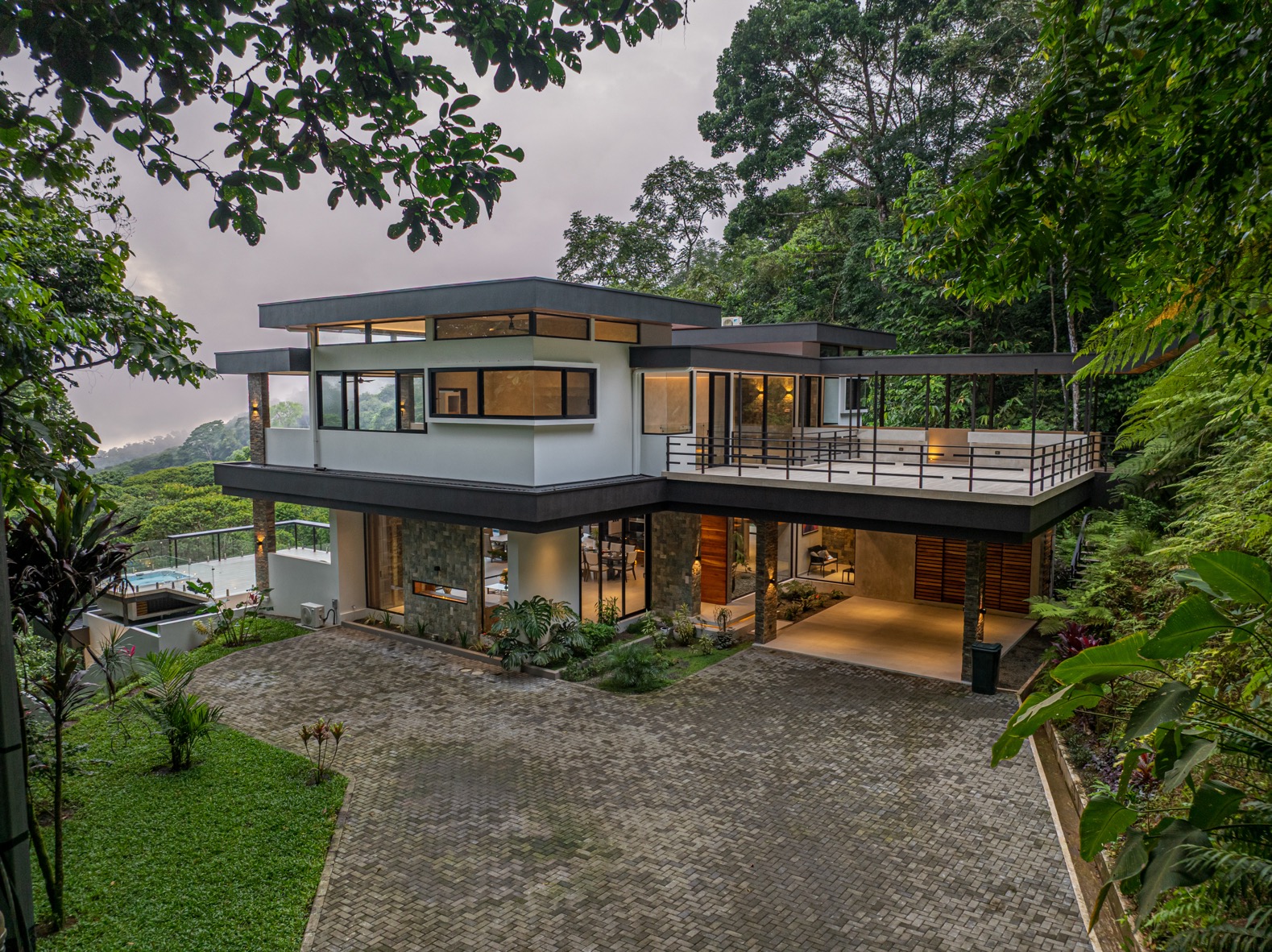 Architectural 5-Bedroom Ocean-View Estate in Costa Verde selected