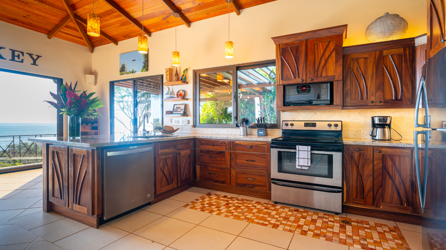 Canto Del Mar, Villa 3, Front Ridge Full Sunset Ocean and Jungle Views! selected