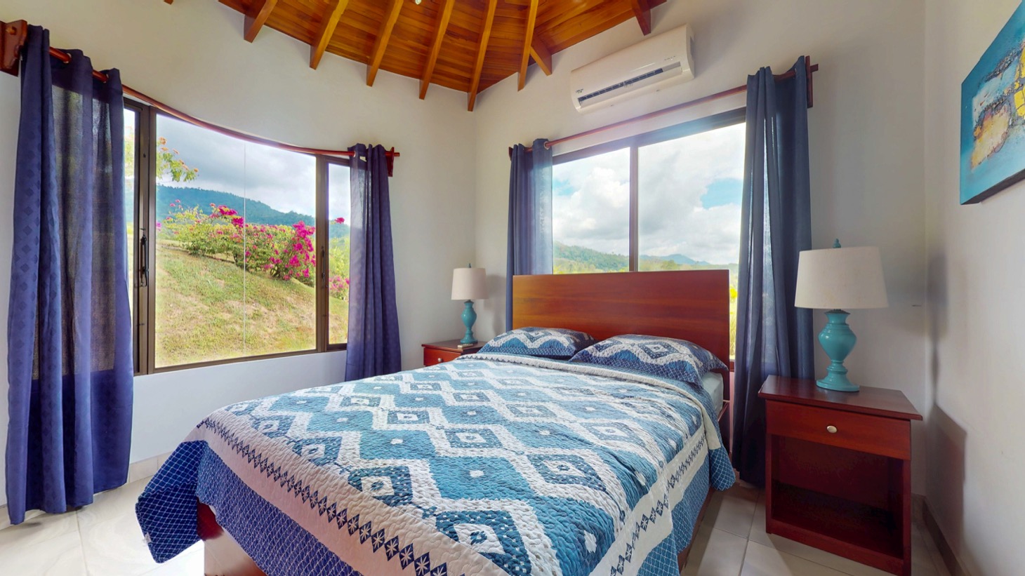 Ocean View Villa with Pool on acres in Costa Rica selected