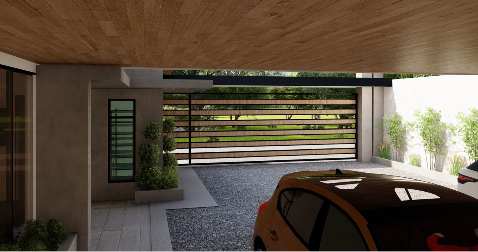 New Construction Tropical Contemporary Home selected