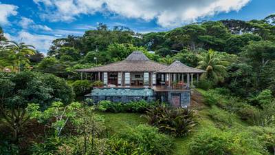 1.37 ACRES – 2 Bedroom Bali Style Home With Pool And THE BEST Ocean View  image 1