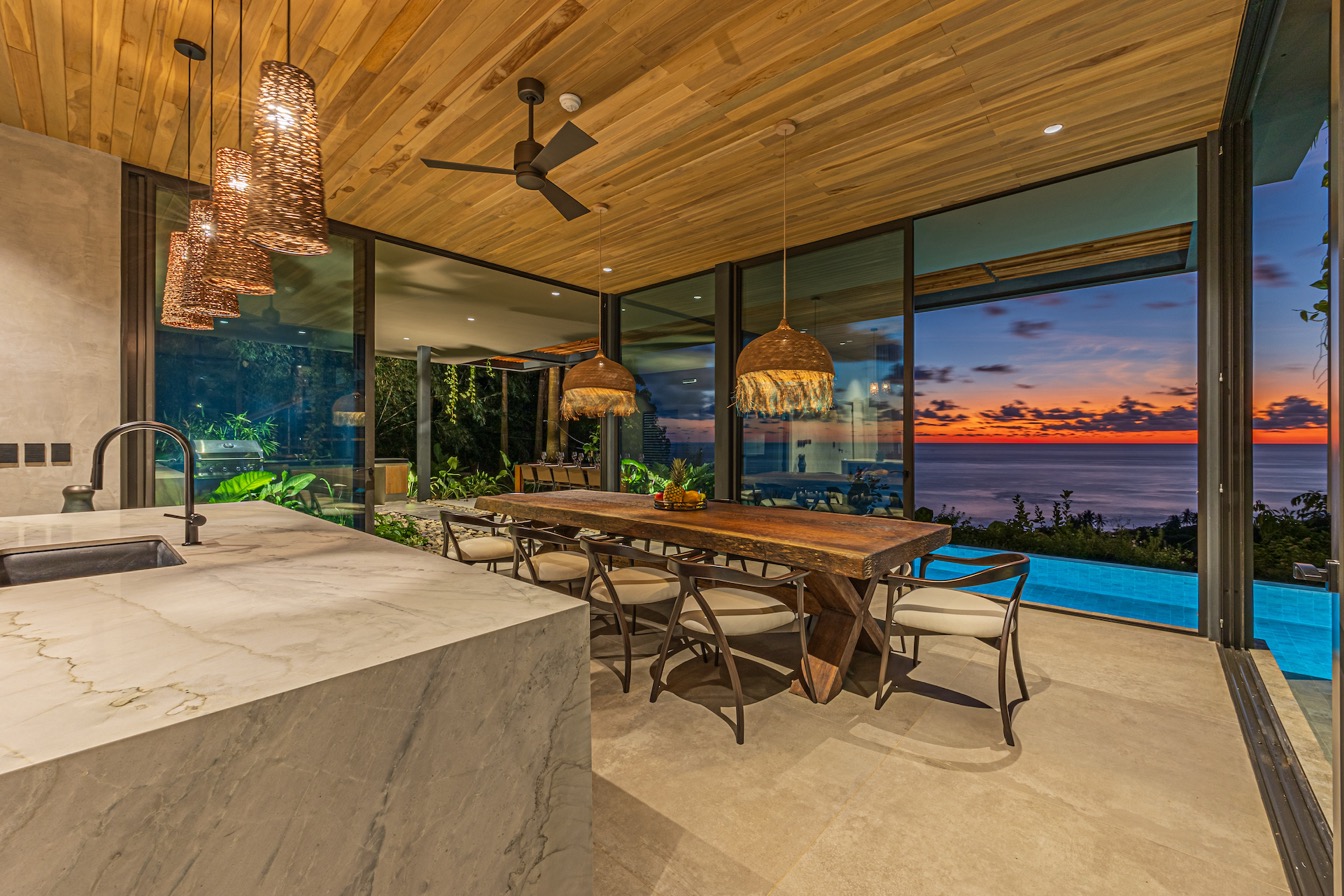 Architectural Masterpiece Overlooking the Waves of Dominical selected