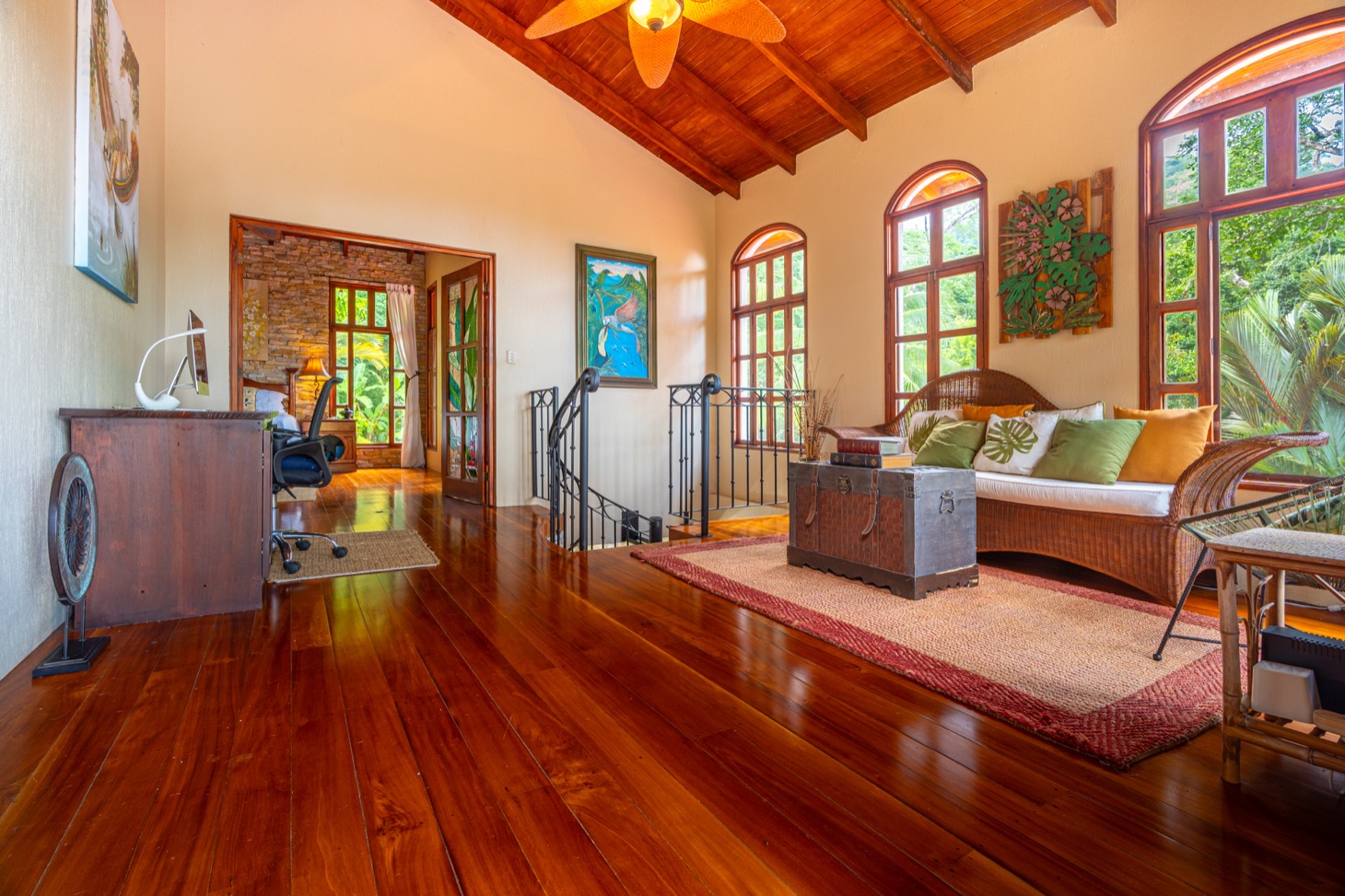 Private Colonial Estate with Riverfront & Ocean Views in Ojochal selected