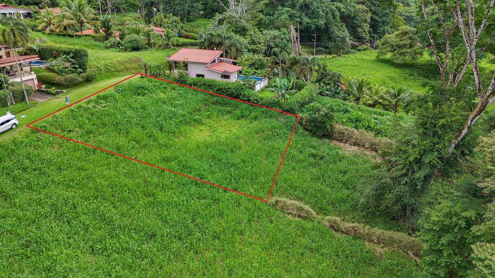 Beautiful Lot in Gated Community with Nearby Creek and Jungle-Covered Valley selected