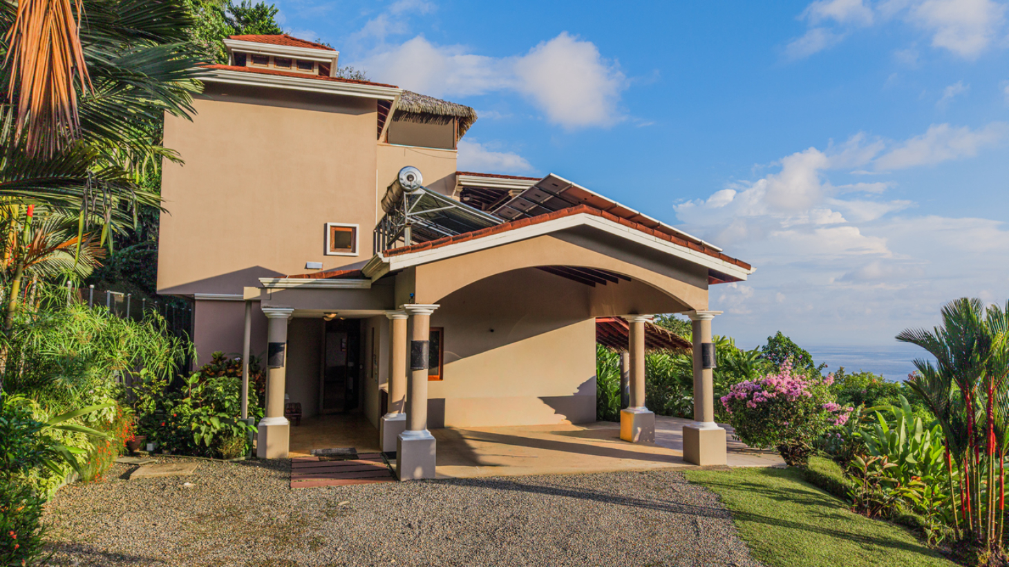 Ocean View Luxury Estate with An Incredible Location in Dominical selected