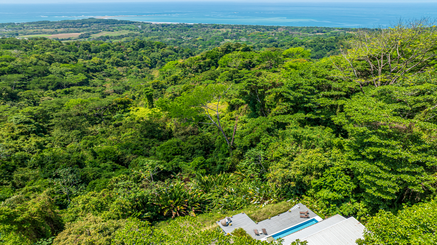 Uvita Ocean and Whale Tail View Modern Home on 3.64 Acres in Exclusive Enclave selected