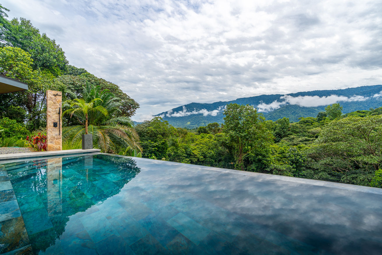 Modern Jungle Retreat with Infinity Pool and Panoramic Mountain Views in Ojochal selected