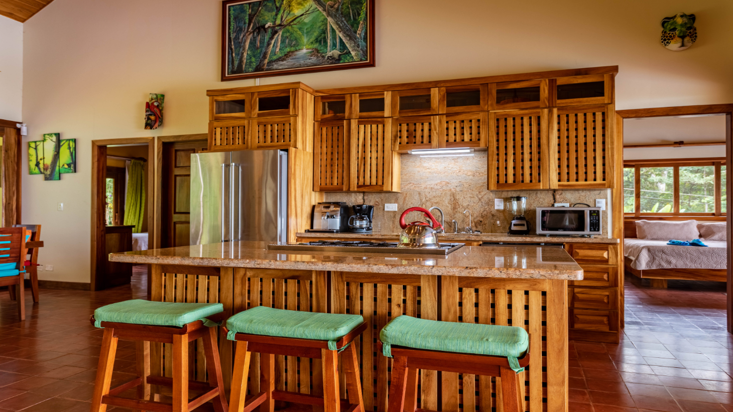 Ocean View Home with Rainforest setting in Escaleras of Dominical selected