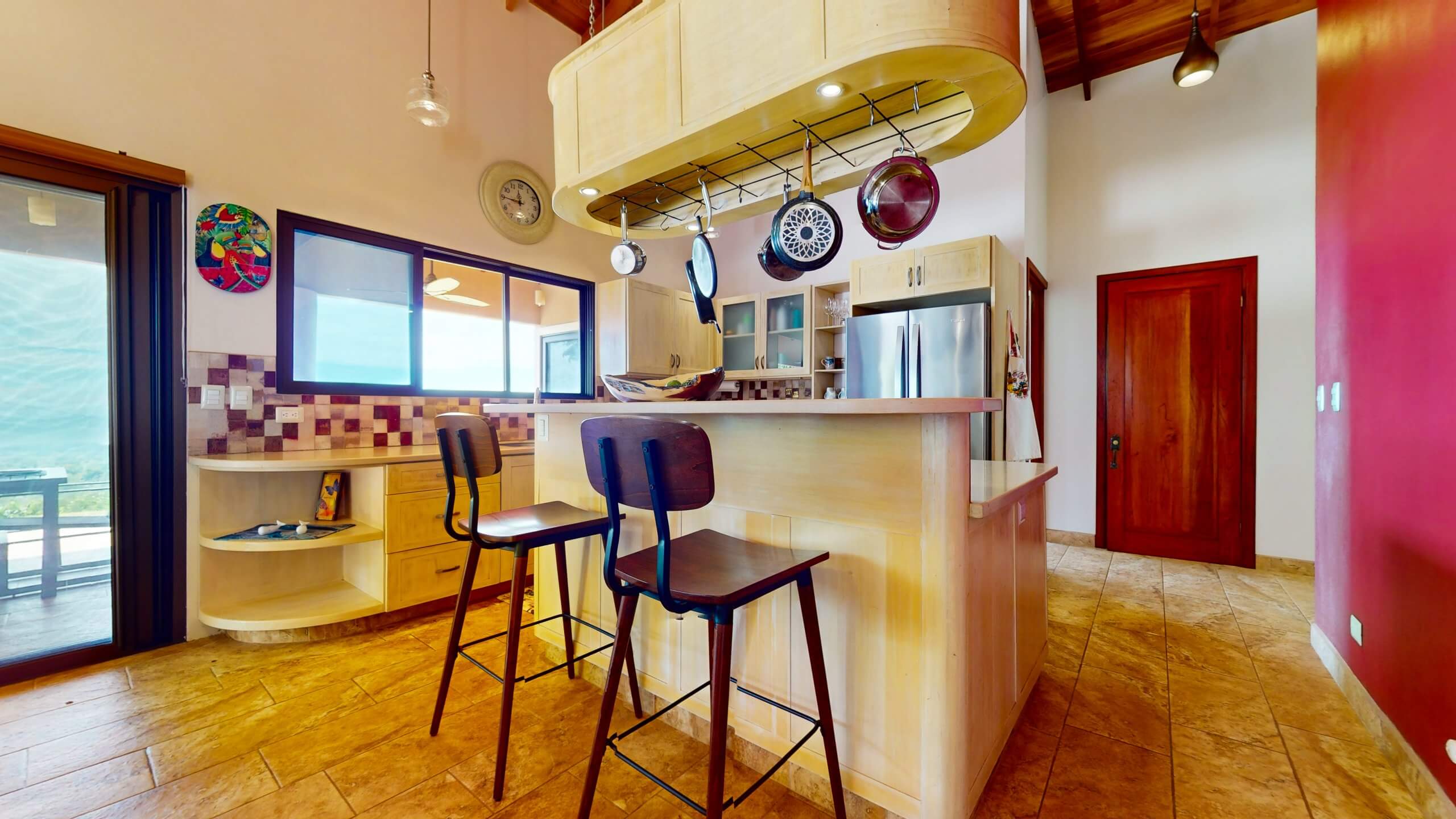 Ocean View home with Stunning Architectural Features in Tranquil Ojochal Hills selected