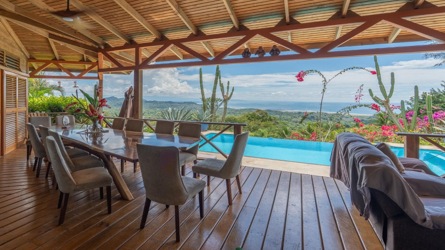 Classic Ecomaderas Home with Stunning Ocean Views – Ojochal Phase 5 selected