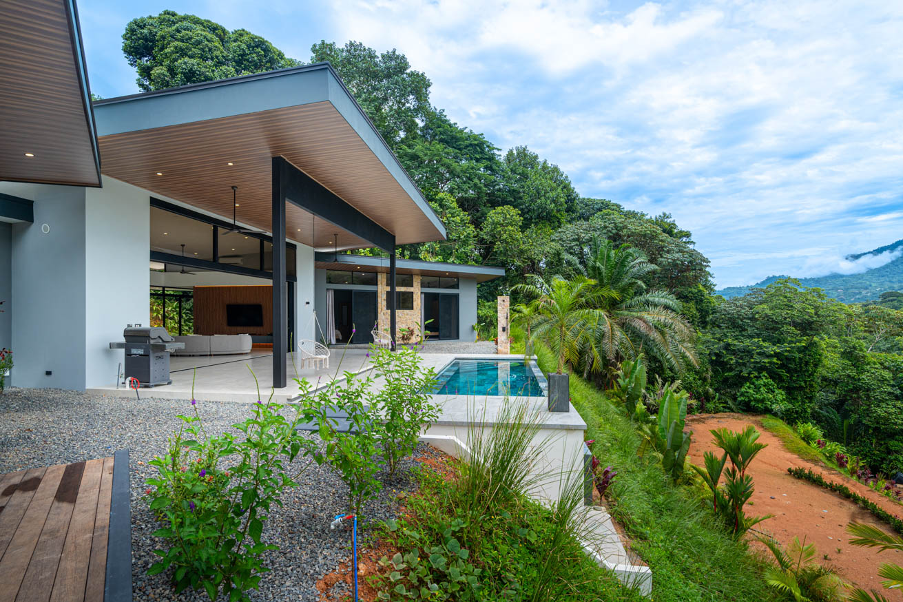 Modern Jungle Retreat with Infinity Pool and Panoramic Mountain Views in Ojochal selected