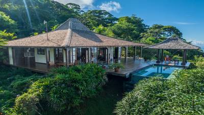 1.37 ACRES – 2 Bedroom Bali Style Home With Pool And THE BEST Ocean View  image 2
