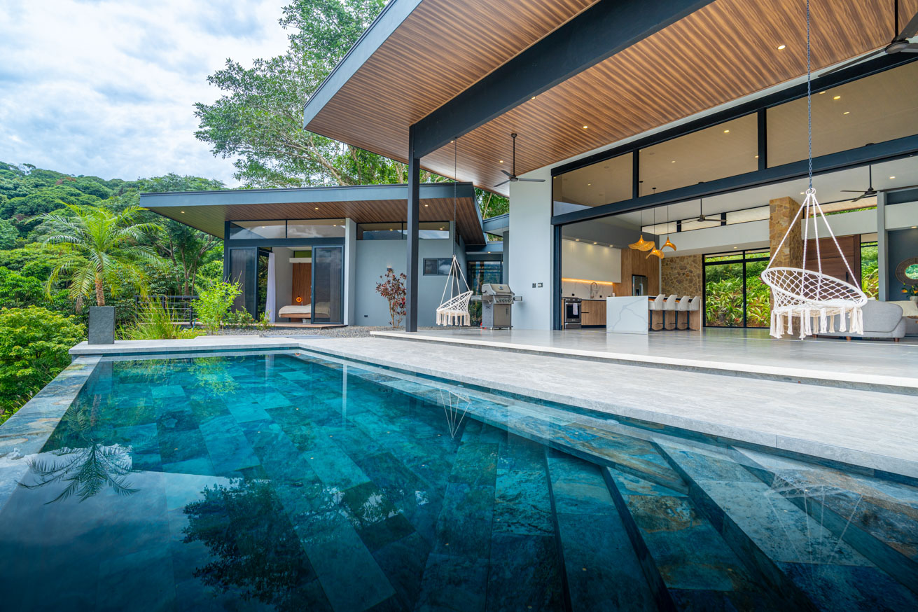 Modern Jungle Retreat with Infinity Pool and Panoramic Mountain Views in Ojochal selected