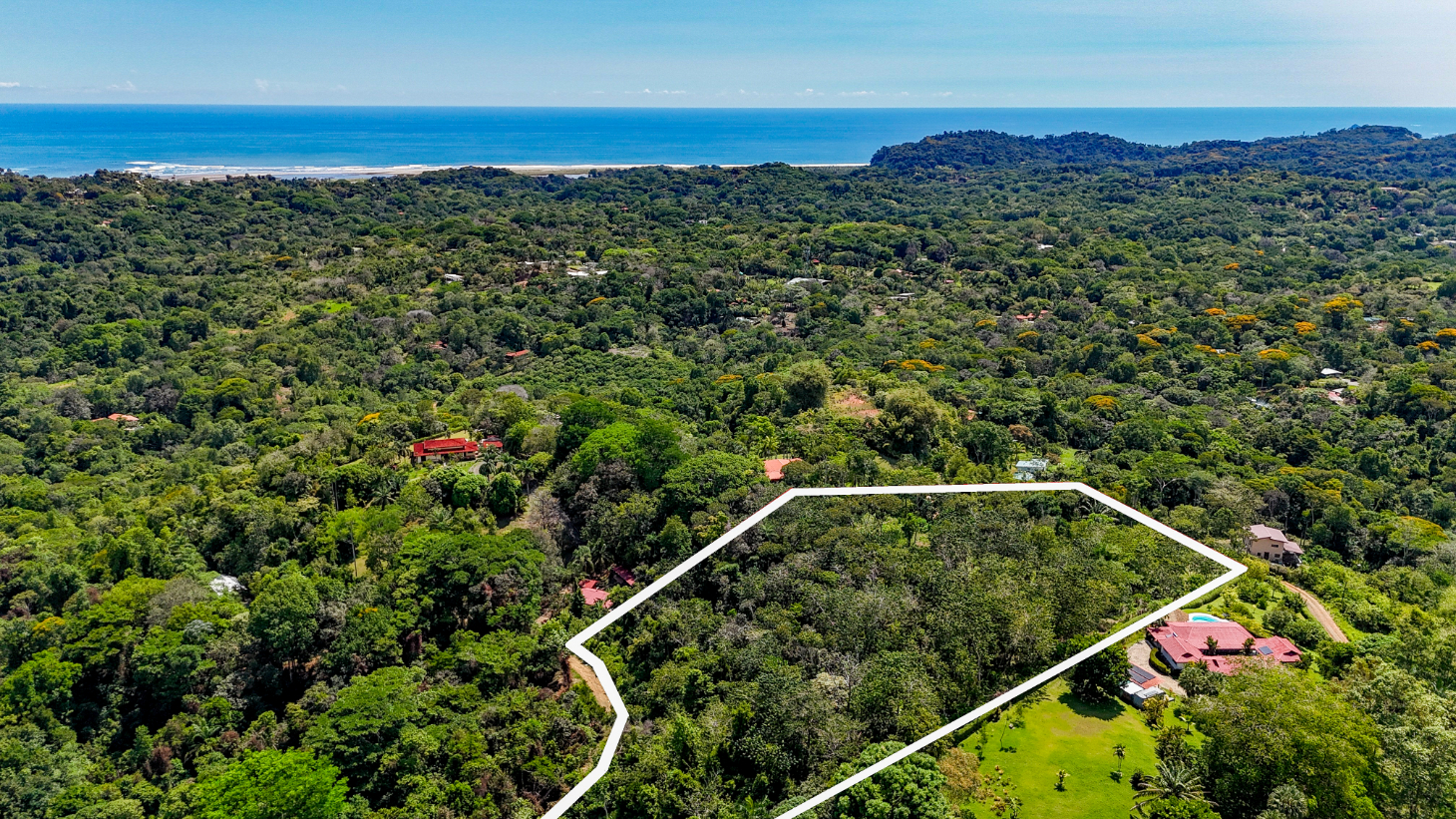 5.75 Acre Land for Sale in Ojochal | Ocean View Development Property selected