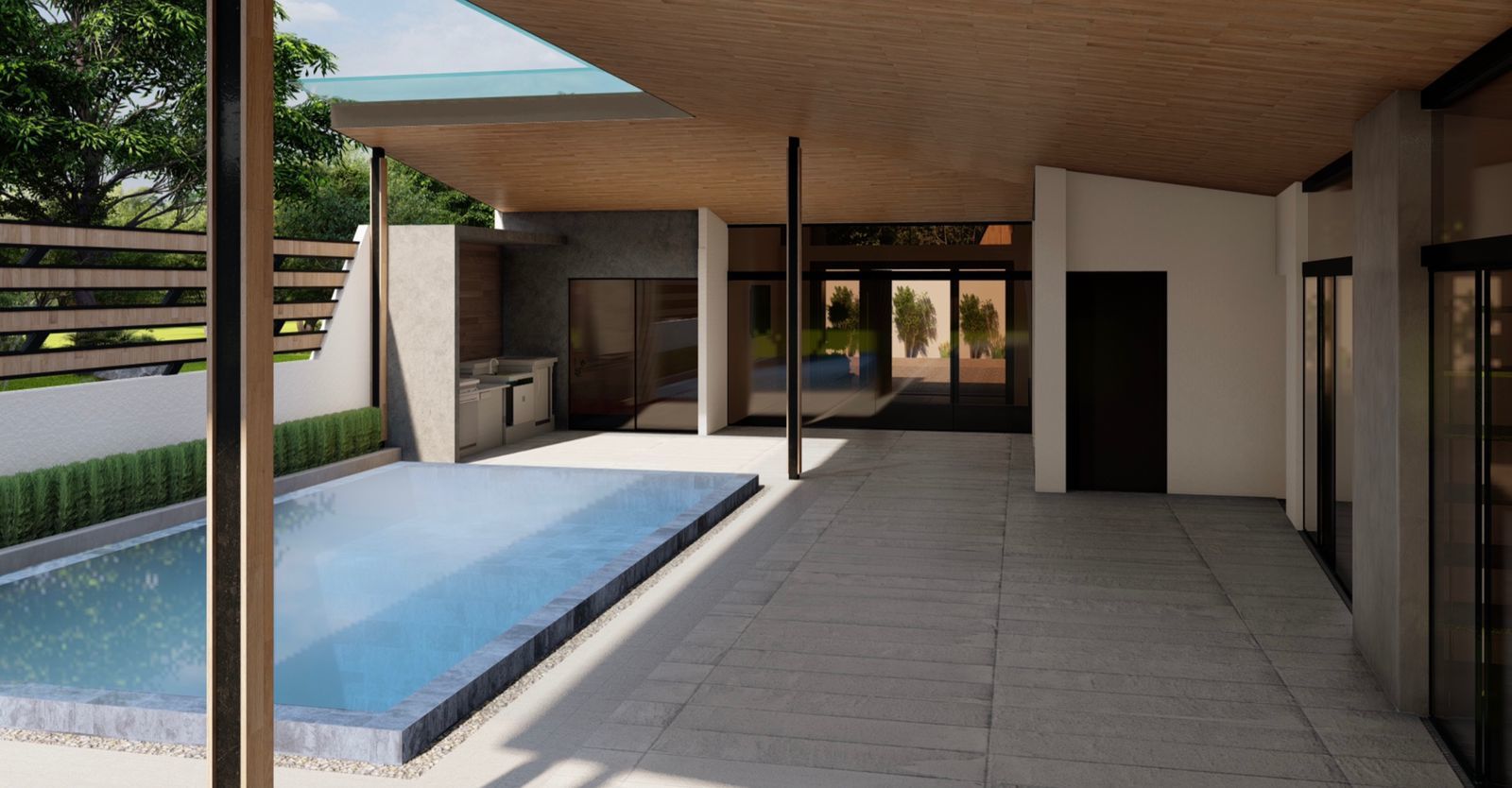 New Construction Tropical Contemporary Home selected