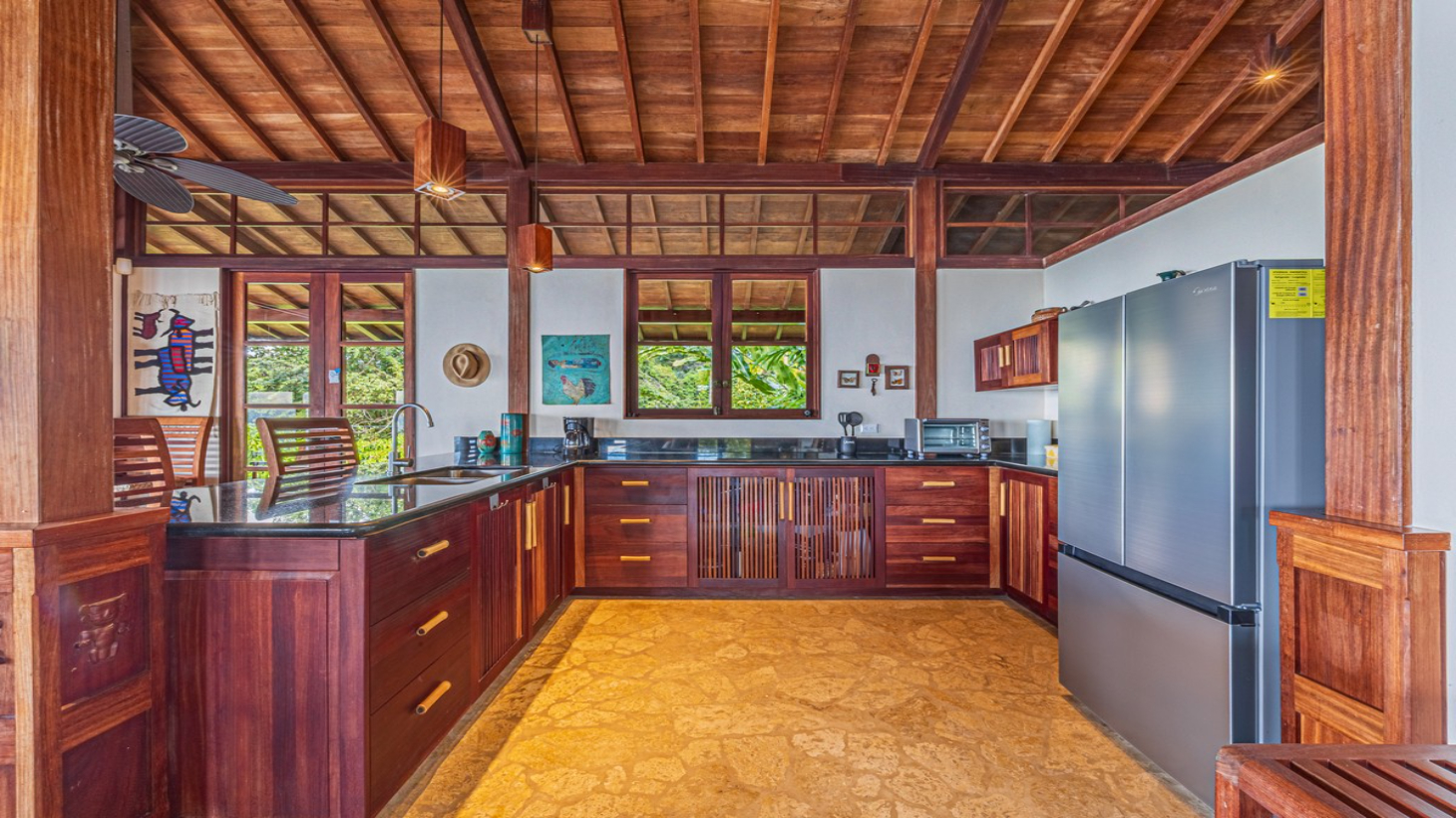 1.37 ACRES – 2 Bedroom Bali Style Home With Pool And THE BEST Ocean View  selected