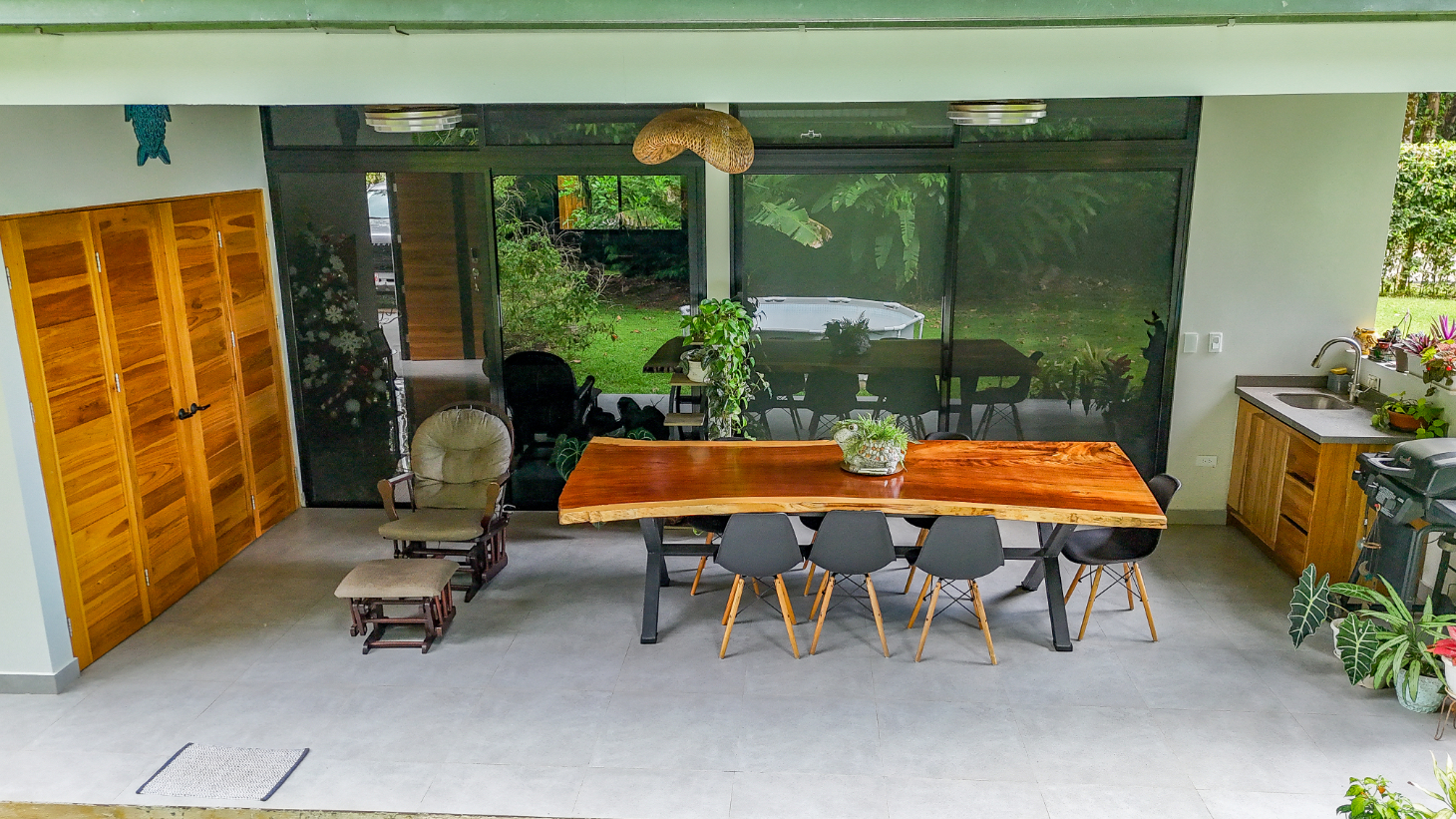 3-Bed Home on Calle Principal Ojochal with River & Jungle selected