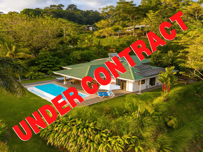 5.67 ACRES – 3 Bedroom Stunning Luxury Home Featuring Sweeping Valley & Ocean Views, Natural Wood Finishes & Sophisticated Design! image 1