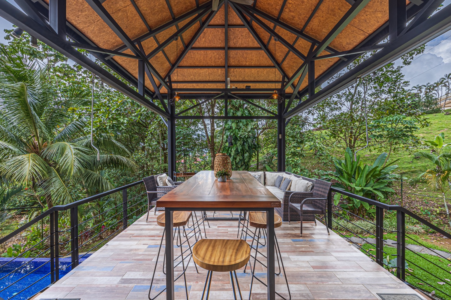 Modern Villa with Infinity Pool, Rancho & Expansion Potential in Prime Uvita Location selected