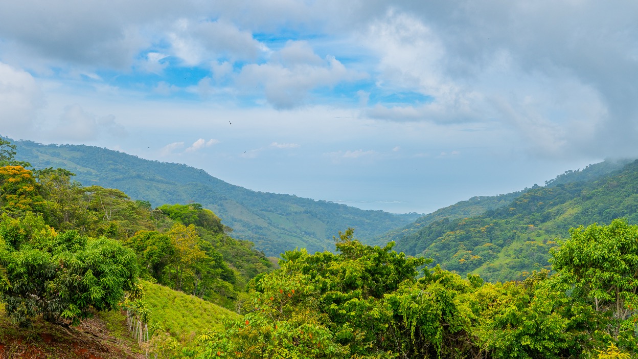 Ocean View Development Property with Waterfall Vista — 14.83 Acres in San Luis de Morete, Near Uvita selected
