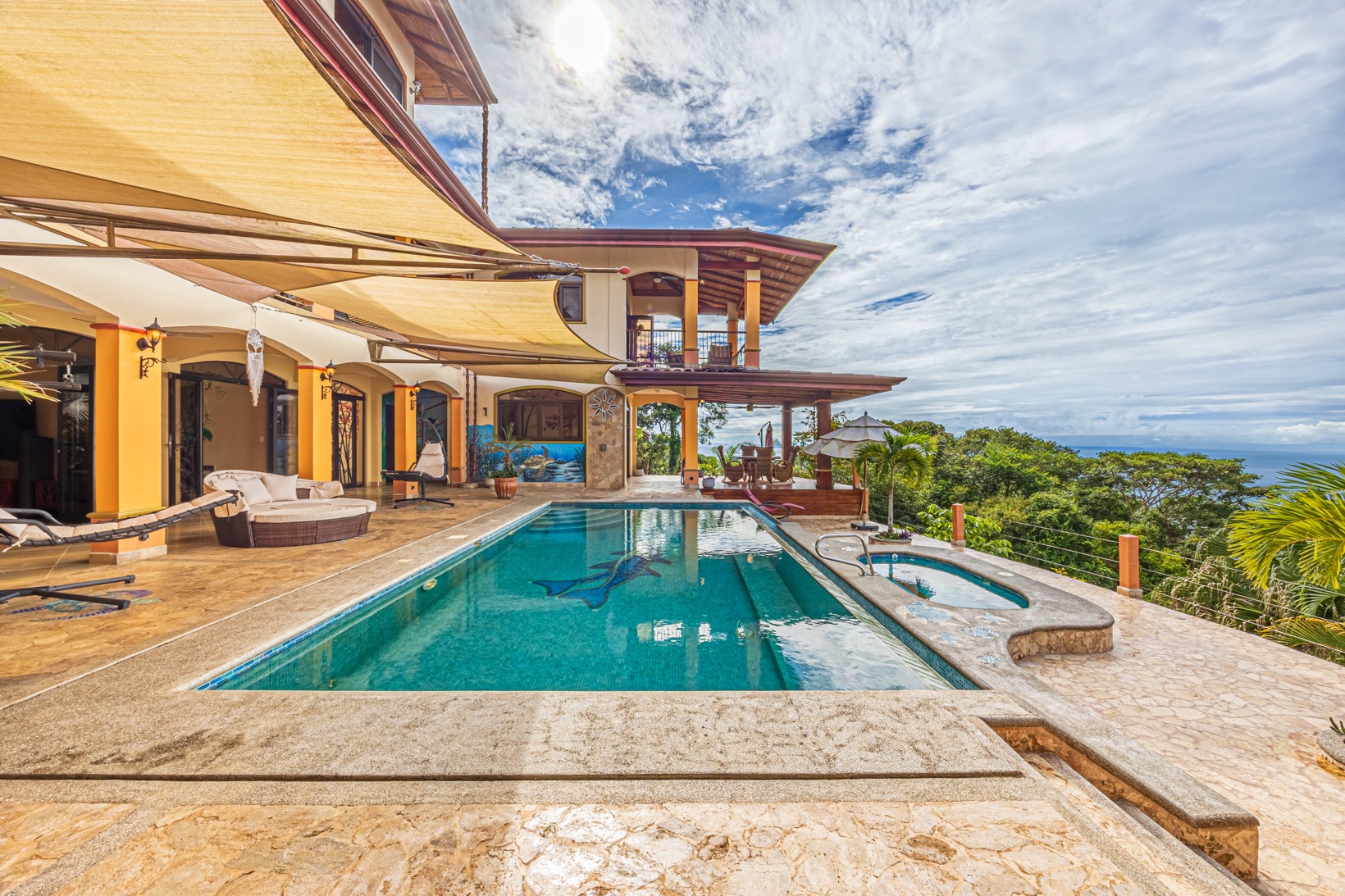 6 Bedroom Mountain Estate with Ocean View in Escaleras selected