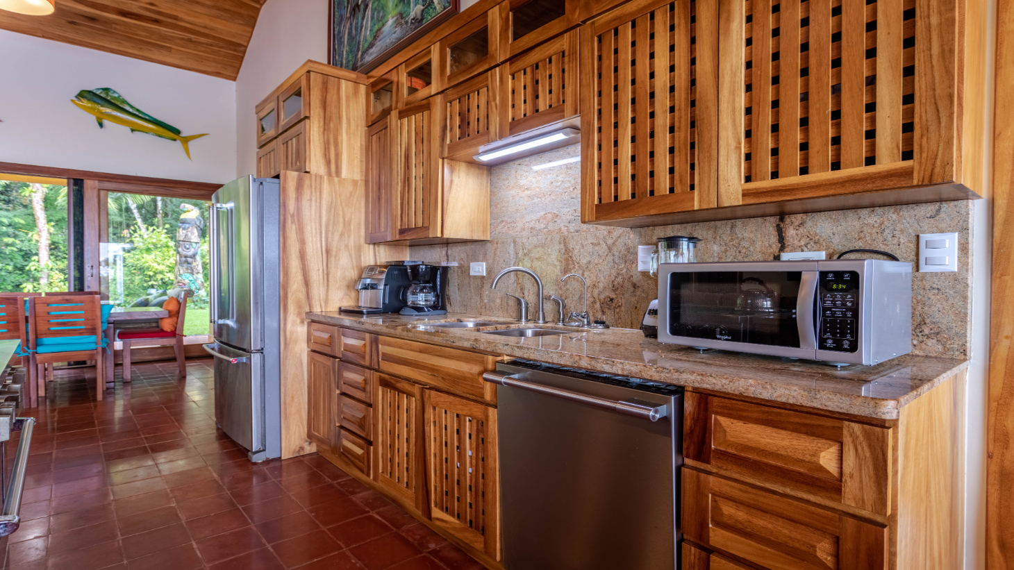 Ocean View Home with Rainforest setting in Escaleras of Dominical selected