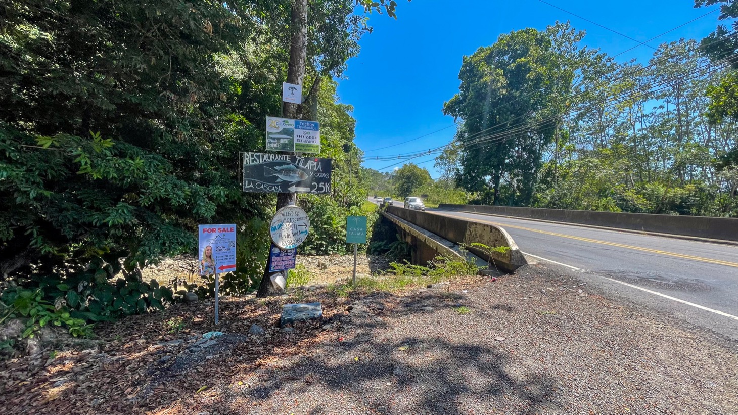 Land for Sale Near Ojochal, Costa Rica – Lot with Water & Electricity Near El Pavón Waterfall selected