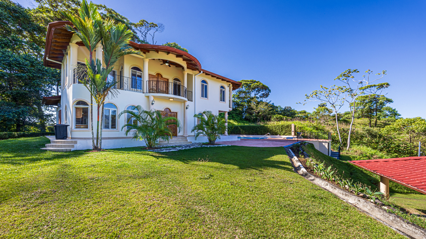 Elegant 3 Bedroom + Office Jungle Home in Puesta Del Sol, Ojochal selected