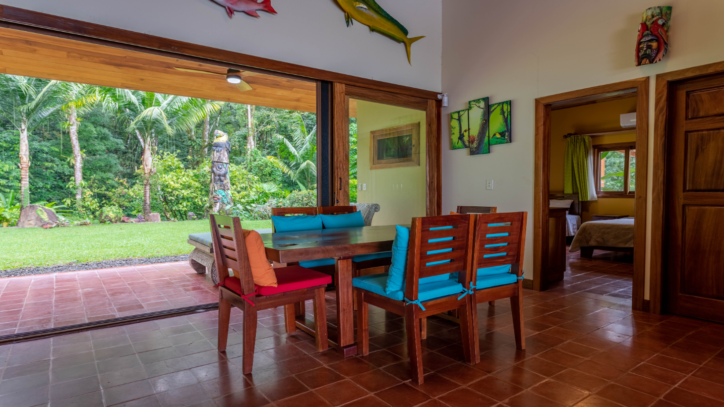 Ocean View Home with Rainforest setting in Escaleras of Dominical selected