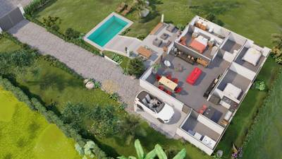 Unfinished Modern 3-Bedroom Villa Project in Ojochal, Phase 11 image 5