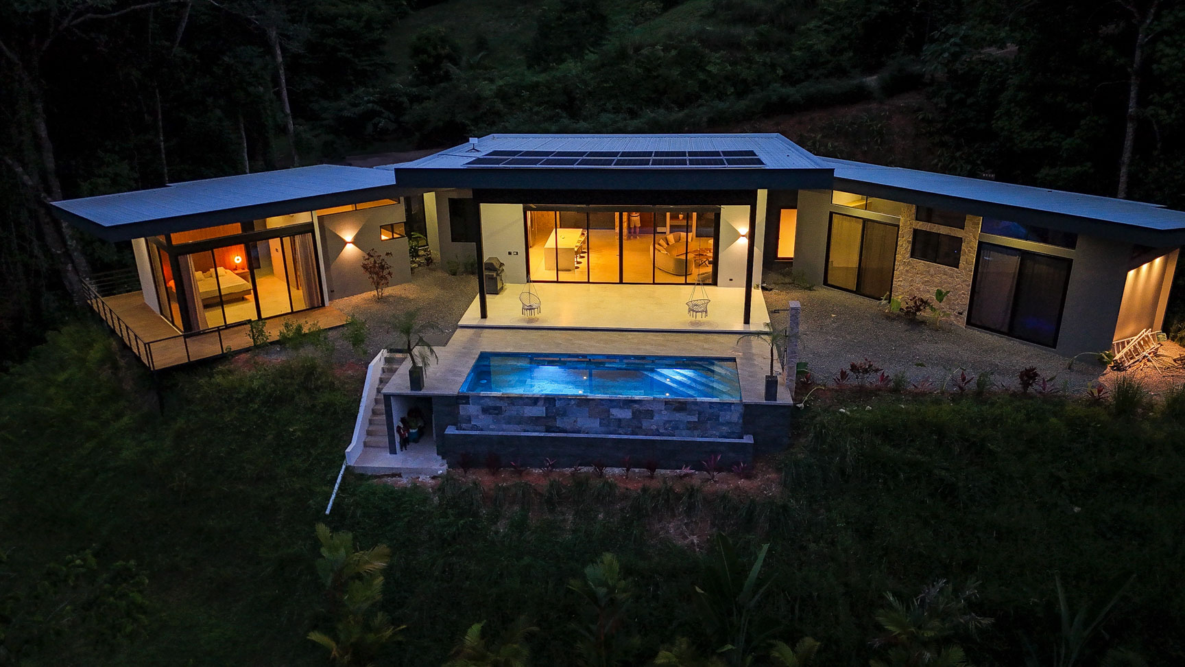 Modern Jungle Retreat with Infinity Pool and Panoramic Mountain Views in Ojochal selected