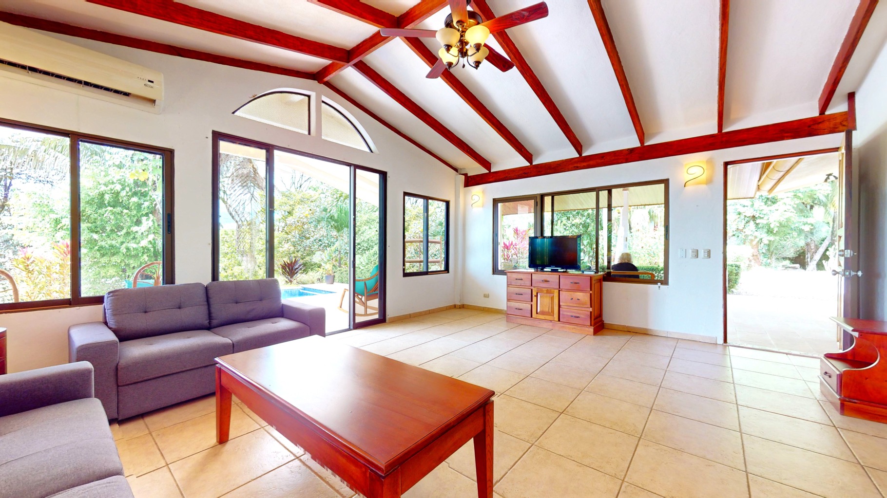 Charming 3 Bedroom Home with Lush Garden Acreage and Pocket Ocean View selected