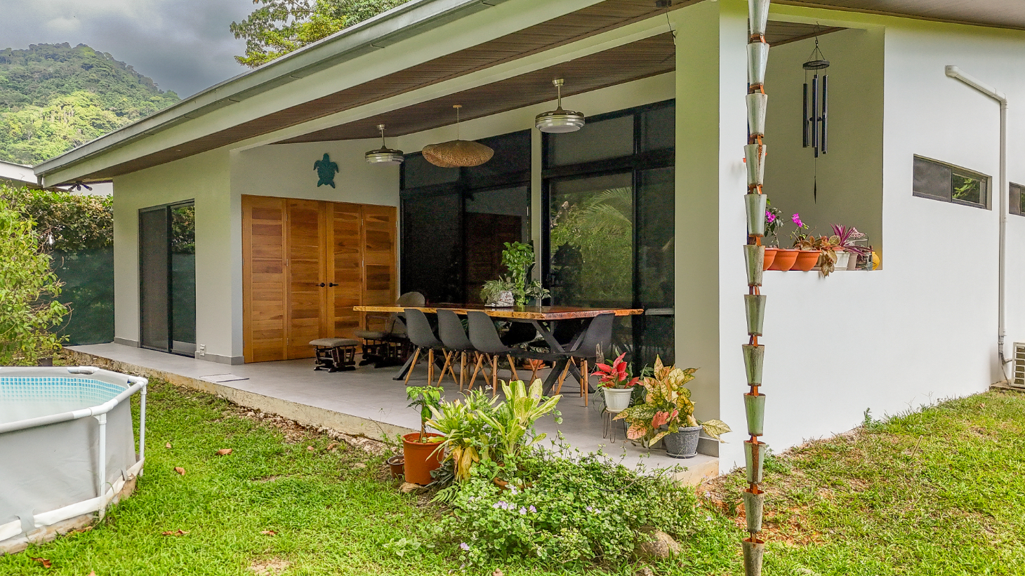 3-Bed Home on Calle Principal Ojochal with River & Jungle selected