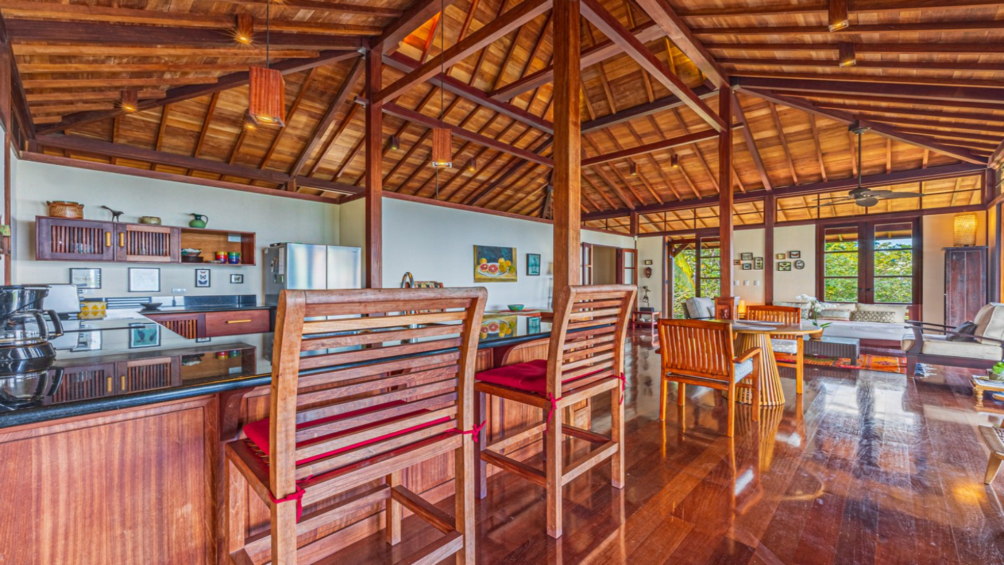 1.37 ACRES – 2 Bedroom Bali Style Home With Pool And THE BEST Ocean View  selected