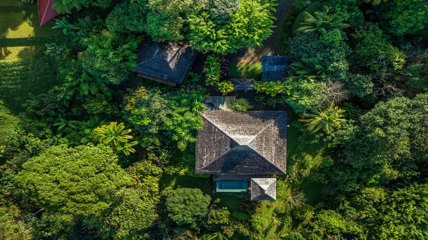 1.37 ACRES – 2 Bedroom Bali Style Home With Pool And THE BEST Ocean View  selected