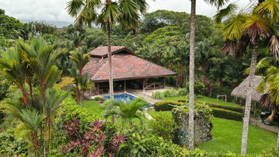 Costa Rica Jungle Home with Pool for Sale in Ojochal image 2