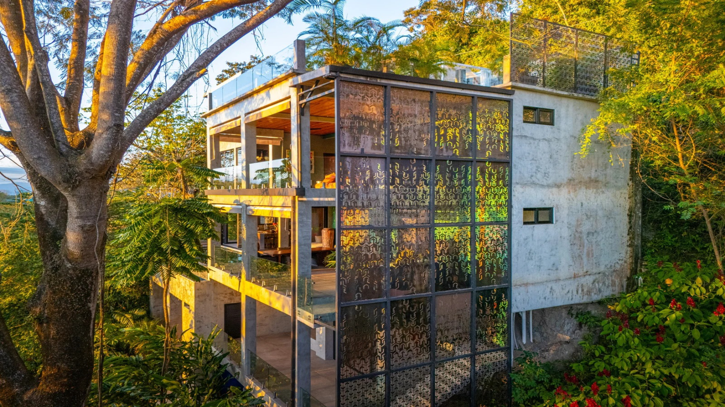 Iconic Ocean View Luxury Estate with Infinity Pool, Rooftop Patio, Gym & Sauna in Manuel Antonio selected