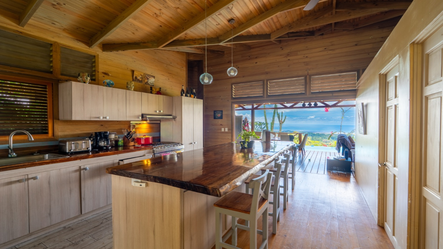 Classic Ecomaderas Home with Stunning Ocean Views – Ojochal Phase 5 selected