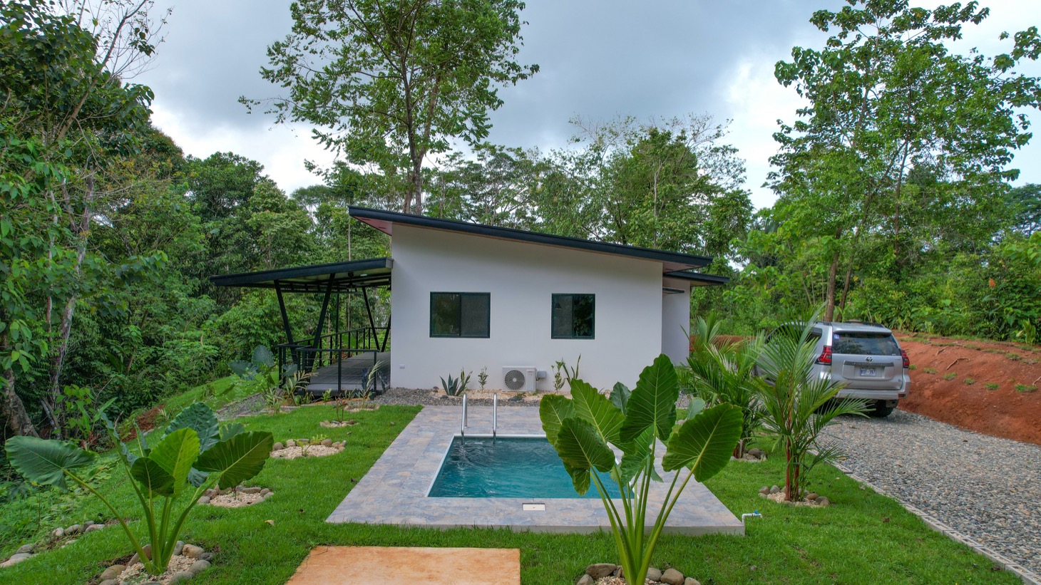 Brand New 2 Bedroom Home on Acreage Backing onto Jungle and Creek selected