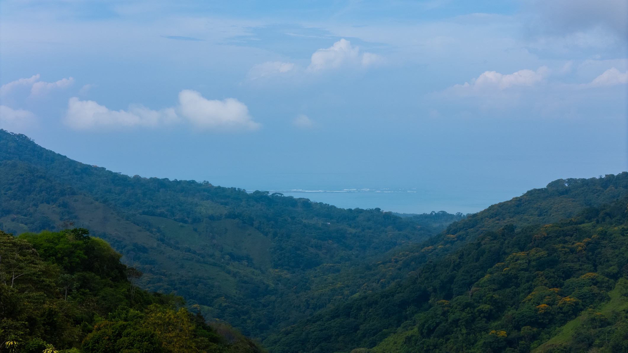 Ocean View Development Property with Waterfall Vista — 14.83 Acres in San Luis de Morete, Near Uvita selected