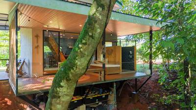 1-Bedroom Jungle River Retreat with Room to Build Your Dream Home in the Heart of Ojochal image 2