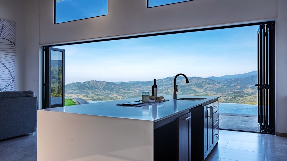 Brand New Mountain Home With Sunset Ocean Views in Tinamastes selected