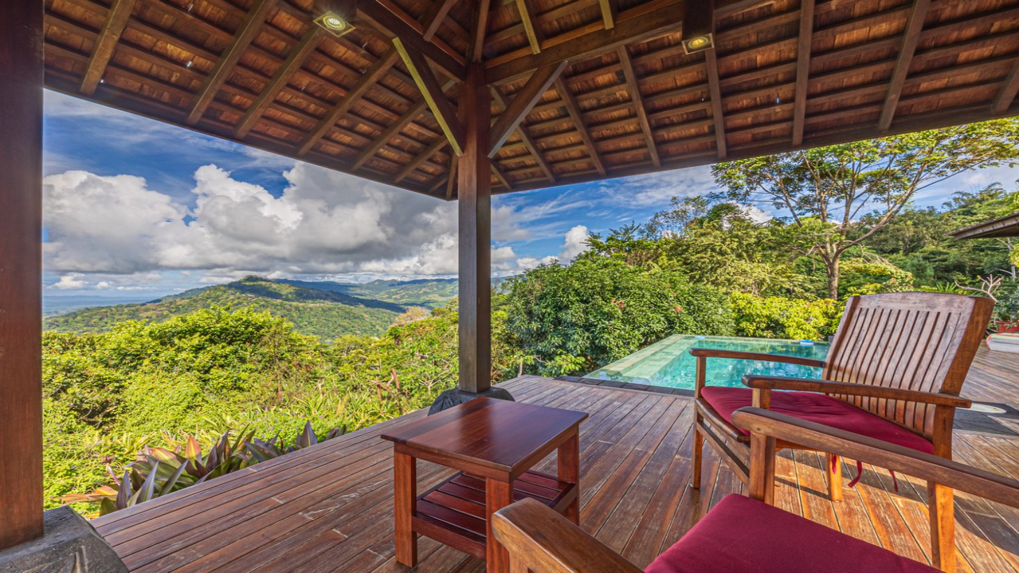 1.37 ACRES – 2 Bedroom Bali Style Home With Pool And THE BEST Ocean View  selected