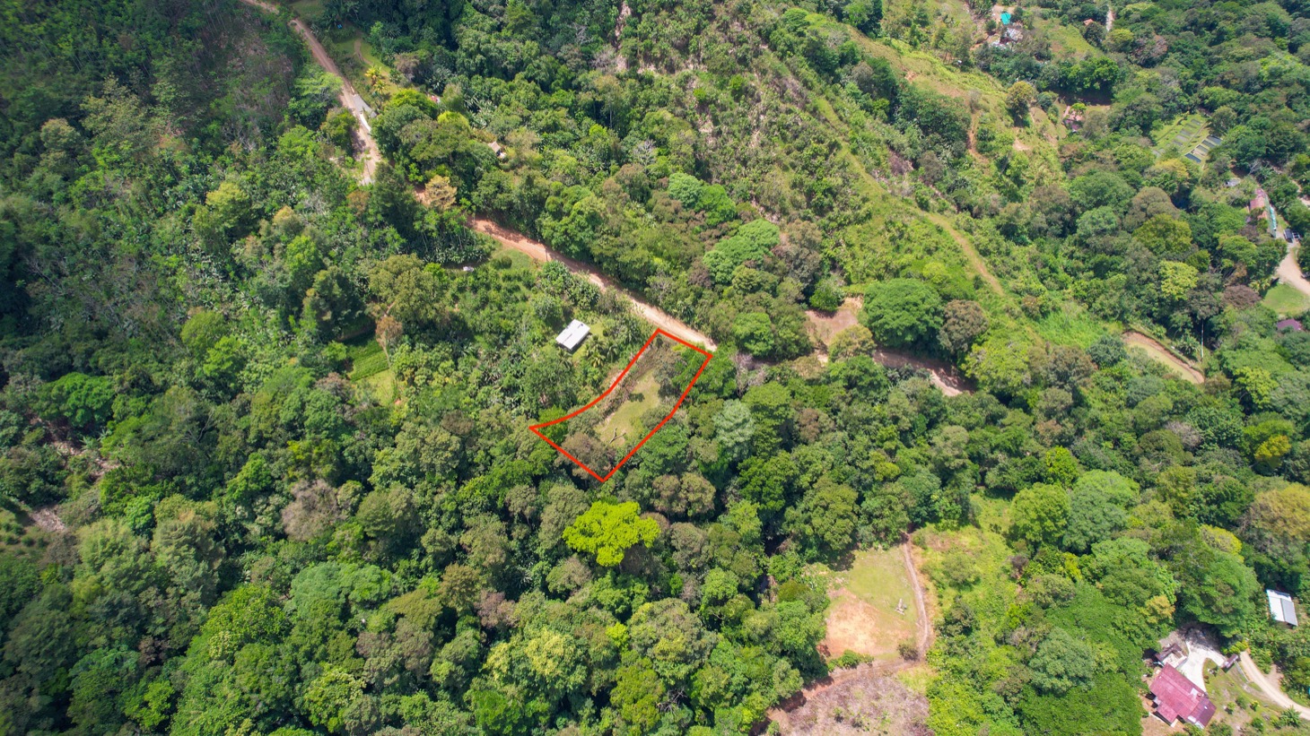 Land for Sale Near Ojochal, Costa Rica – Lot with Water & Electricity Near El Pavón Waterfall selected