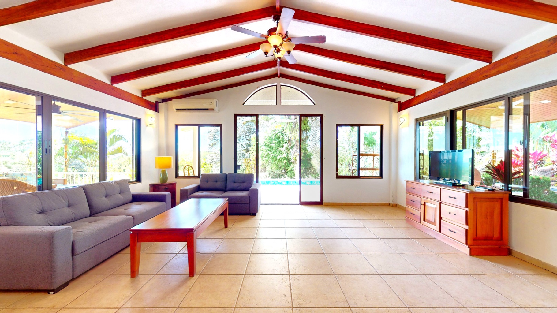 Charming 3 Bedroom Home with Lush Garden Acreage and Pocket Ocean View selected