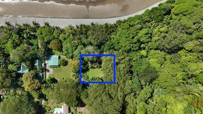Rare Beachfront Lot Privately Located in Ballena Beach image 1