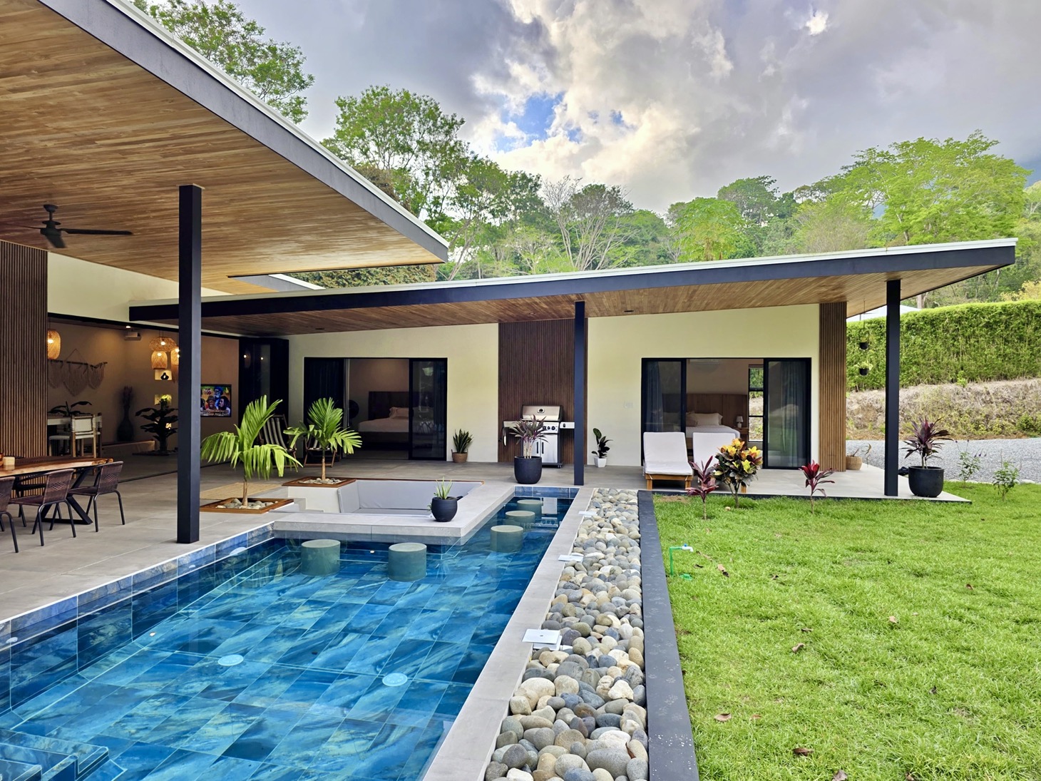 Stunning New Modern Home in Ojochal – Usable Lot Surrounded by Jungle and Creeks selected