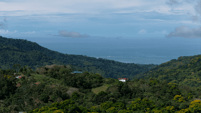 Ocean View Development Property with Waterfall Vista — 14.83 Acres in San Luis de Morete, Near Uvita image 2
