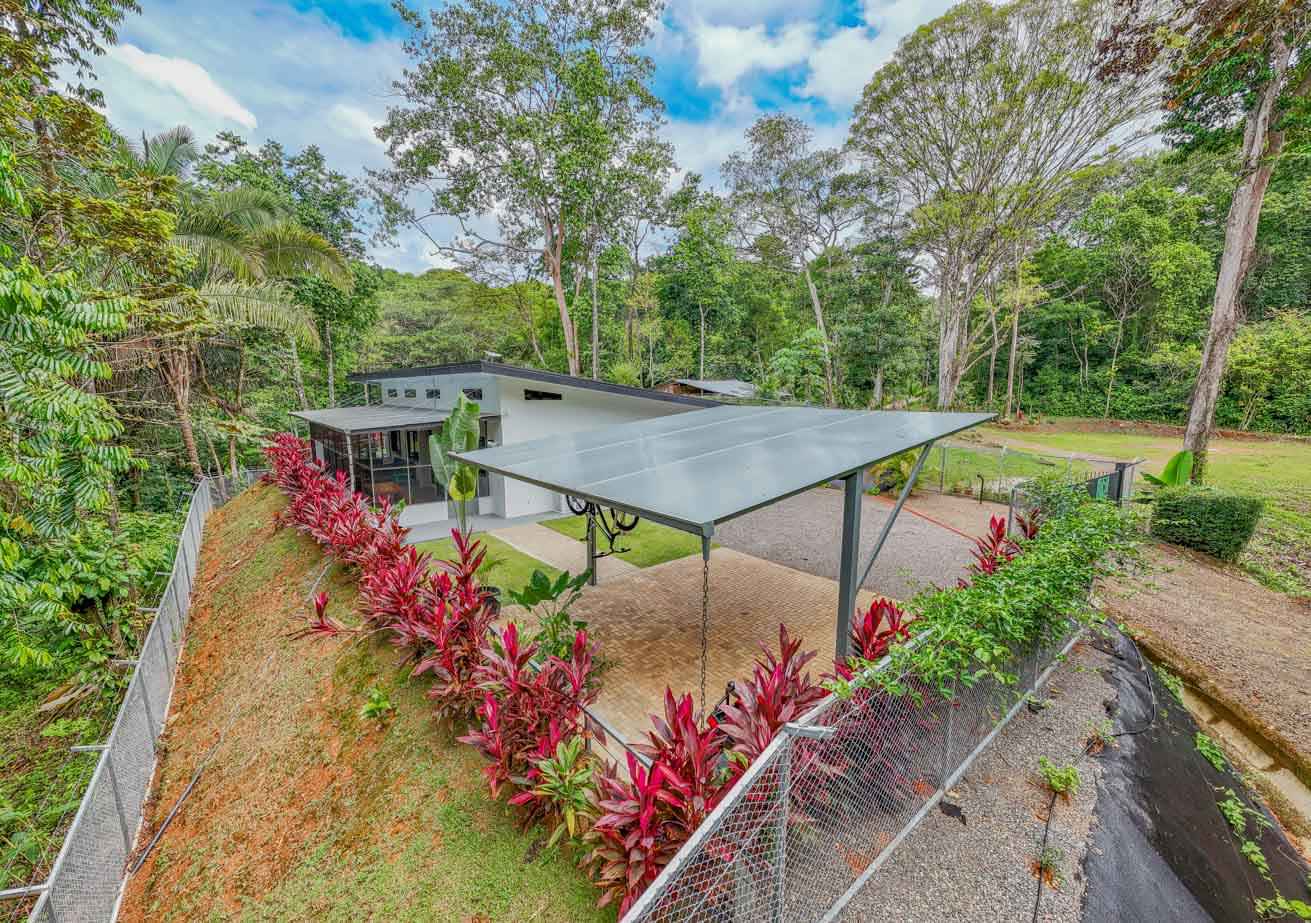 Jungle-Immersed Modern Retreat with Riverfront, Pool, and Expansion Potential in Cinco Ventanas selected