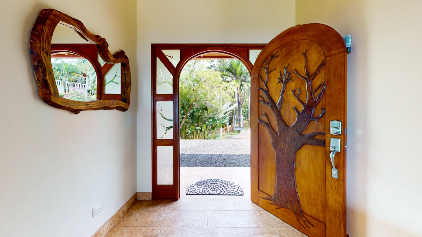 Ocean View home with Stunning Architectural Features in Tranquil Ojochal Hills selected